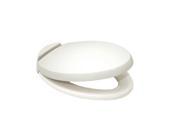 SS204 11 SoftClose Oval Elongated Plastic Closed Front Toilet Seat Cover Colonial White
