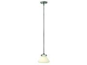 Hinkley Lighting 3130 1 Light 7 Height Indoor Mini Pendant with Etched Opal Con