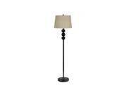 Kenroy Home Twilight Floor Lamp Dark Bronze Finish w Gold Highlights 21053DBZ