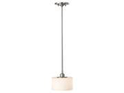 Feiss Sunset Drive 1 Light Mini Pendant in Brushed Steel P1153BS