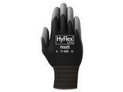 AnsellPro AHP1160011BK HyFlex Lite Gloves Black Gray Size 11 12 Pairs