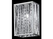 Z Lite 872CH 1S Terra 1 Light ADA Compliant Wall Sconce with Silver Shade