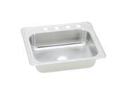Elkay CR25224 Gourmet Celebrity Stainless Steel 4 Hole Top Mount Kitchen Sink Brushed Satin