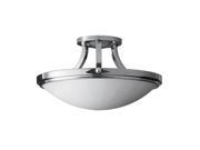 Feiss Perry 2 Light Indoor Semi Flush Mount in Chrome SF283CH