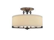 Minka Lavery 4499 3 Light Semi Flush Ceiling Fixture from the Ansmith Collection