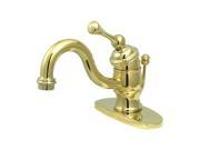 Kingston Brass KB3402BL Lavatory Faucet Polished Brass