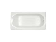 2391.202.020 Princeton 62 in. x 30 in. x 14 in. Right Hand Outlet Recess Soaking Bathtub White