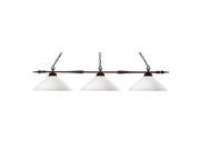 Z Lite Aztec 3 Light Billiard Light Bronze 88103BRZ AMO14