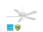 54000 54 in. Ainsworth Cottage White Ceiling Fan