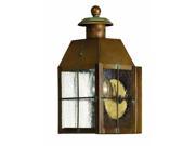 Hinkley Lighting 2376AS Wall Sconces Outdoor Lighting Aged Brass
