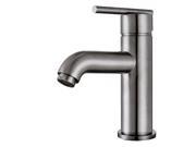 Yosemite YP2801 Single Hole Bathroom Faucet Pop Up Drain Included Brushed Nickel