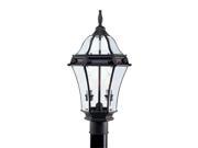 Livex Lighting Fleur de Lis Outdoor Post Head in Bronze 2622 07