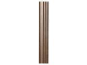 Murray Feiss Fluted Post 3 x 84 Aluminum Outdoor Lantern Post