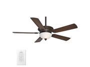 59060 54 in. Transitional Whitman Brushed Cocoa Dark Walnut Indoor Ceiling Fan