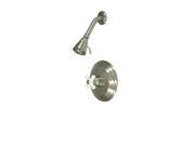 Kingston Brass KB3638PXSO Shower Only Faucet Satin Nickel