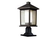 Z Lite Outdoor Post Light in Oil Rubbed Bronze 524PHB 533PM ORB