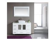 Design Element B48 VS Stanton 48 Free Standing Vanity Set with Cabinet Top wit