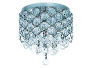 Maxim Lighting Cirque 2 Light Flush Mount in Polished Chrome 23090BCPC