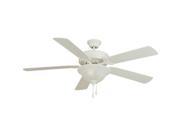 Maxim Basic Max 52 Ceiling Fan White Light Oak Blades Matte White 89905MW