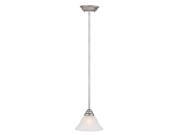 Livex Lighting Coronado Mini Pendant in Brushed Nickel 6110 91