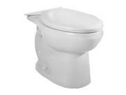 American Standard 3706.216.020 H2Option Siphonic Dual Flush Elongated Toilet Bowl White Bowl Only