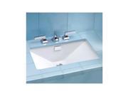LT931 01 Lloyd Undermount Vitreous China 23 in. x 16 in. Rectangular Bathroom Sink Cotton White