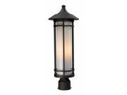 Z Lite Outdoor Post Light in Oil Rubbed Bronze 530PHM ORB