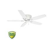 54103 Durant 54 in. Transitional Snow White Plywood Indoor Ceiling Fan
