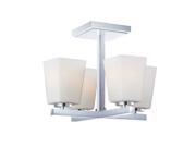 Minka Lavery 1542 4 Light Semi Flush Ceiling Fixture from the City Square Collec