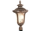 Livex Lighting Oxford Outdoor Post Head in Moroccan Gold 7664 50