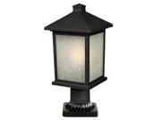 Z Lite Outdoor Post Light in Black 507PHM BK PM