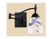 Elk Lighting Celina 1 Light Swing arm Sconce Dark Rust 10151 1DR MT