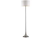 Z Lite 1 Light Floor Lamp in Satin Nickel FL1002