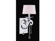 Savoy House Niva 1 Light Sconce in Polished Chrome 9 4246 1 11