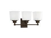 Hudson Valley Lighting 1953 Three Light Wall Sconce from the Berwick Collection Old Bronze