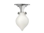 Hinkley Lighting 3145 1 Light Indoor Semi Flush Ceiling Fixture with Teardrop Sh