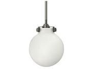 Hinkley Lighting 3133 1 Light Indoor Mini Pendant with Etched Opal Globe Shade f