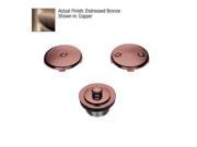 Danze D490637 Lift and Turn Tub Waste Conversion Kit Distressed Bronze