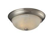 Z Lite 2 Light Ceiling Fixture in Brushed nickel 2110F2