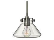 Hinkley Lighting 3136 1 Light 7 Height Indoor Mini Pendant with Clear Cone Shad