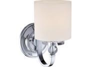 Quoizel 1 Light Downtown Wall Fixture in Polished Chrome DW8701C