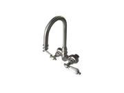 Kingston Brass CC75T8 Clawfoot Tub Filler Faucet Satin Nickel