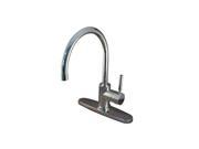Kingston Brass KS8711DLLS Concord Single Handle Kitchen Faucet