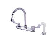 Kingston Brass KB782 Kitchen Faucet Polished Chrome