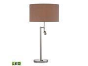 Dimond Lighting Beaufort Table Lamp in Satin Nickel D2551 LED