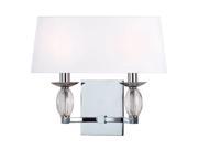 Hudson Valley Cameron Wall Sconce Light Polished Chrome 4612 PC