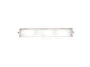 Hudson Valley Bristol 4 Light Bath Bracket in Polished Nickel 953 PN