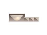 Vaxcel Babylon Wall Sconce Multi Finish w Alabaster Glass WS65373