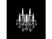 Crystorama Maria Theresa Wall Sconce Swarovski Elements Crystal 4404 CH CL S