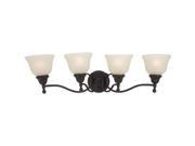 Maxim Lighting Soho 4 Light Bath Vanity Oil Rubbed Bronze 11059SVOI